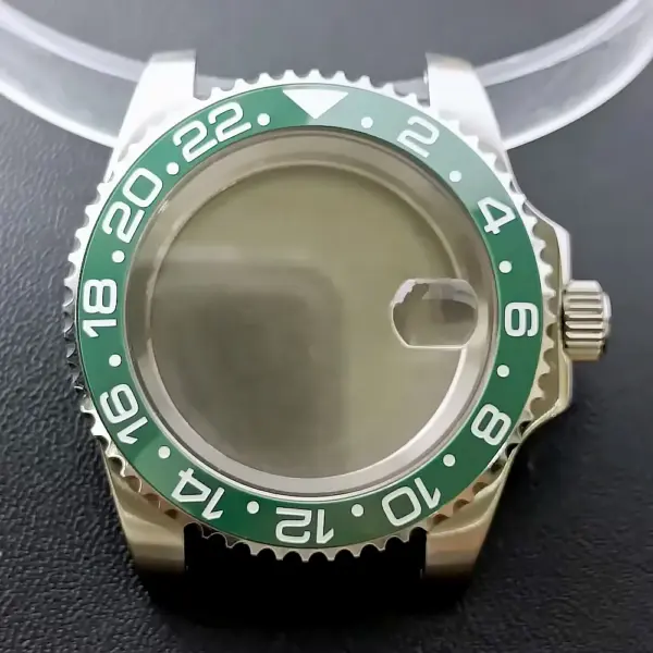 NH35 GMT 40.5mm Stainless Steel Watch Case