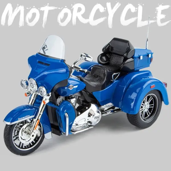 1:9 CVO Tri Glide Alloy Scale Motorcycle Model - Image 10