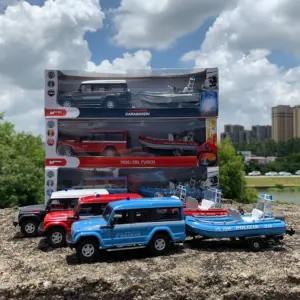 1:43 Scale Coast Guard Fire Vehicle Model