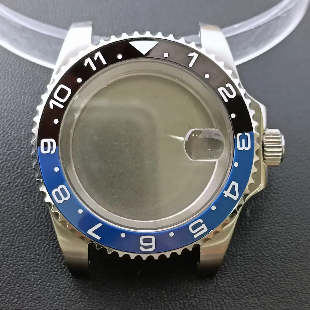 40.5mm Stainless Steel Watch Case for NH34/35/36 55 40.5mm Stainless Steel Watch Case for NH34/35/36 - Image 55