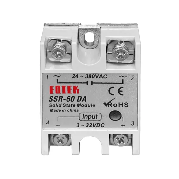 10PCS SSR-40DA Solid State Relay 40A 250V - Image 3
