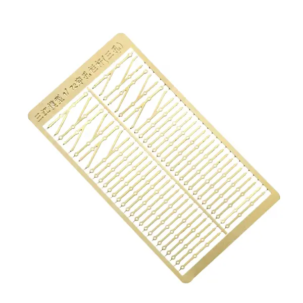 Brass Railing Post Set for 1/72 Scale Models - Image 5