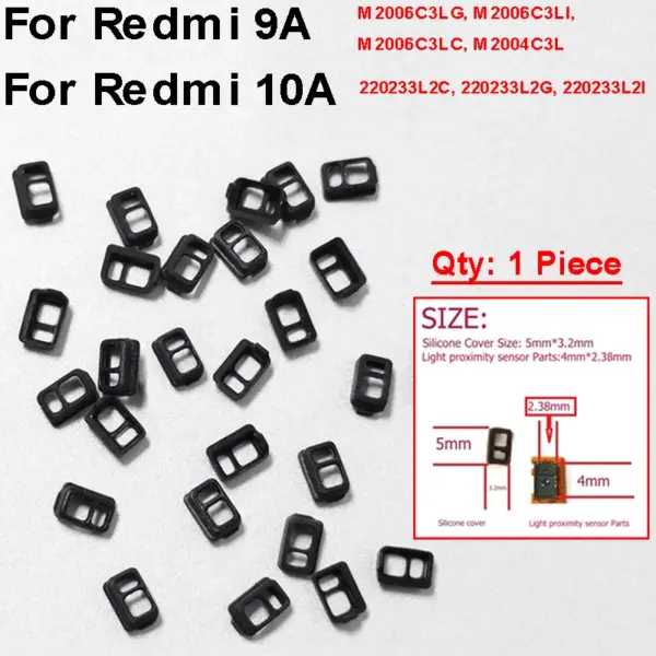 Proximity Sensor Silicon Cover for Xiaomi Redmi 9A - Image 6