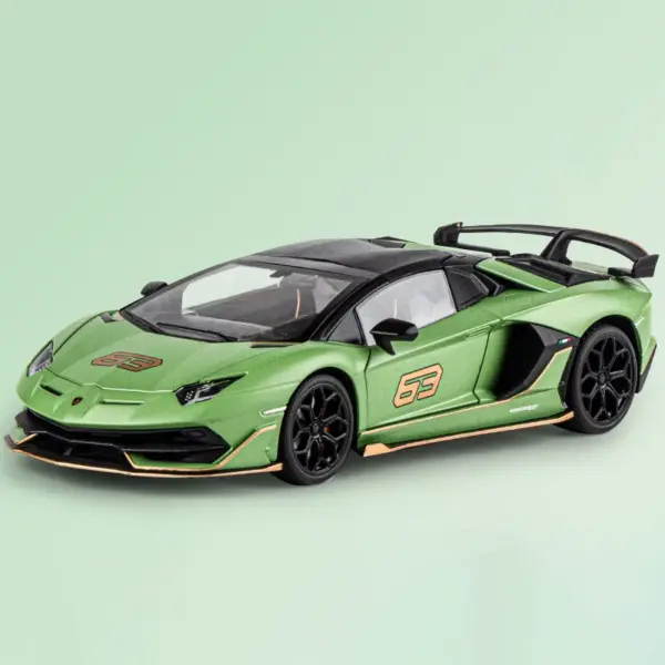 1:18 Scale Evantado SVJ63 Alloy Car Model - Image 8