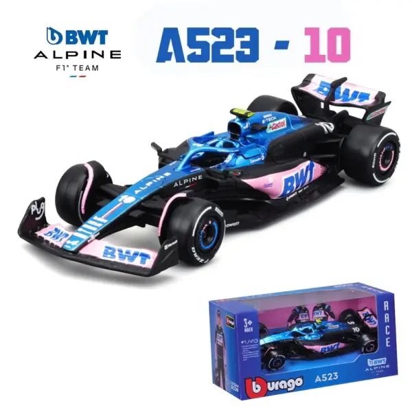 Bburago 1:43 Mercedes-AMG W14 Racing Car Model - Image 27