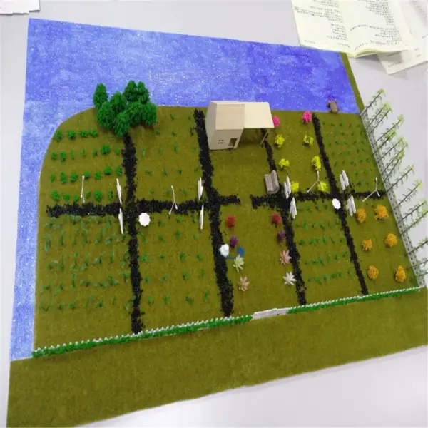 Transparent Diorama River Pattern PVC Sheet - Image 6