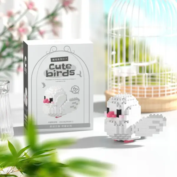 3D Cute Parrot Building Blocks Model - Image 16