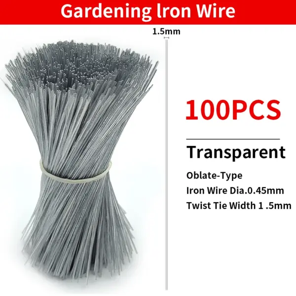 100PCS Reusable Garden Plant Cable Ties - Image 15