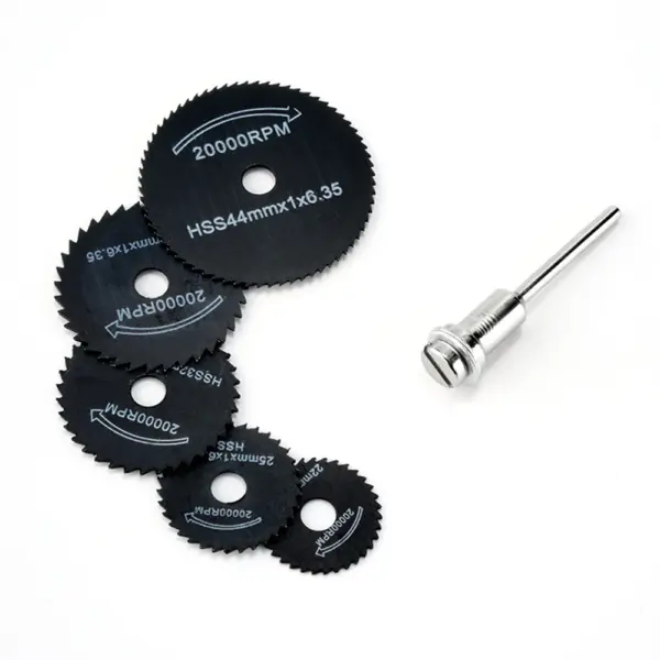 6-Piece Circular Saw Blade Set for Drills - Image 2
