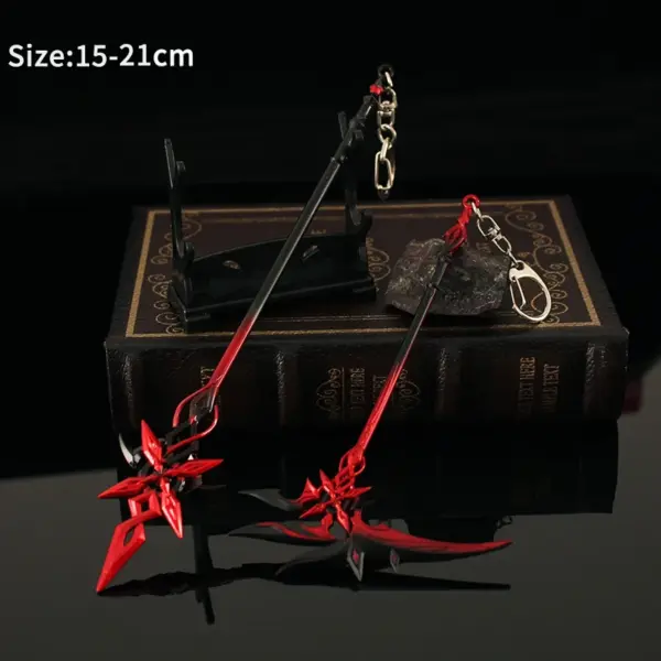 Genshin Impact Large Alloy Keychain 24cm - Image 8