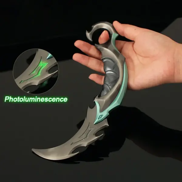 Valorant Luminous Reaver Karambit Replica 22cm - Image 2