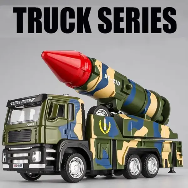 1:32 Scale Metal Rocket Launcher Model Car