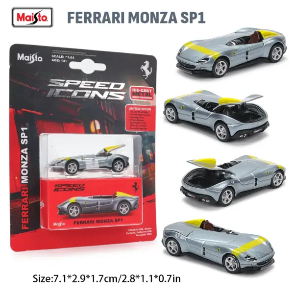 Maisto 1:64 Ferrari SF90 SP1 Model Car - Image 8
