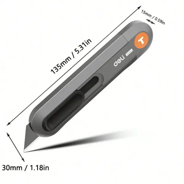 Deli Multi-Spec Utility Knife - 12/9/18mm - Image 12