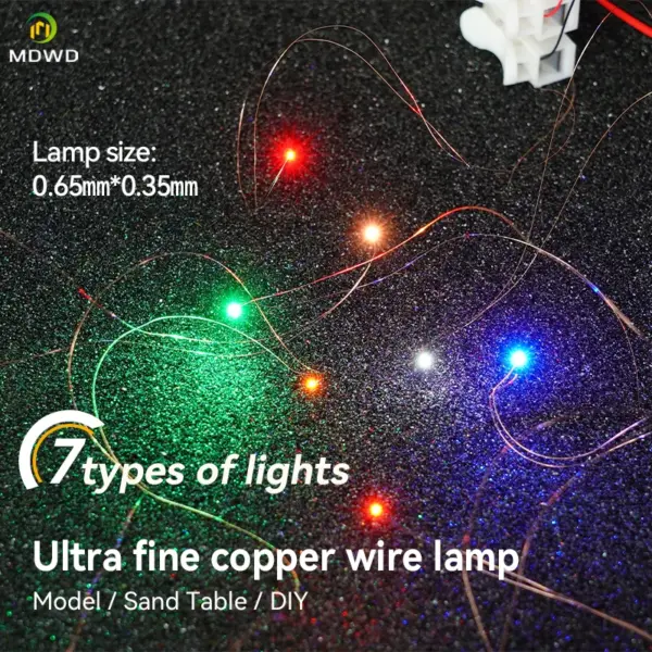 10pcs 200mm SMD LED Lights for Model Trains - Image 2