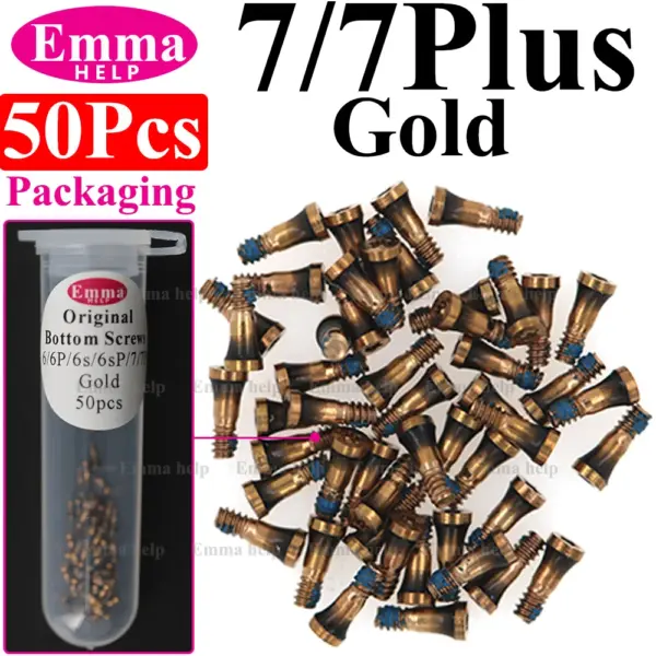 50Pcs iPhone Bottom Dock Repair Screws for Models 7-15 - Image 14
