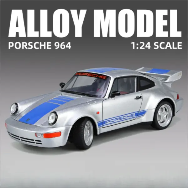 1/24 Scale Porsche 964 Alloy Diecast Model - Image 2