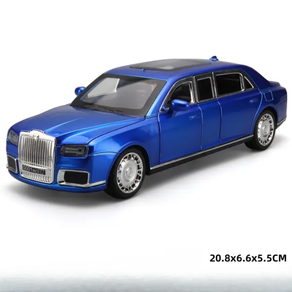 Aurus Senat 1/24 Diecast Car Model - Image 7