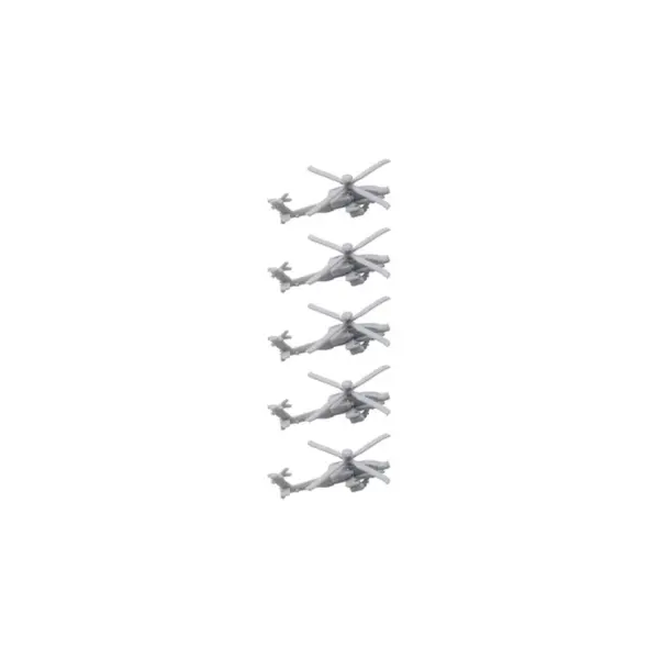 5 Set AH-64 Apache Helicopter Model Kits - Image 9