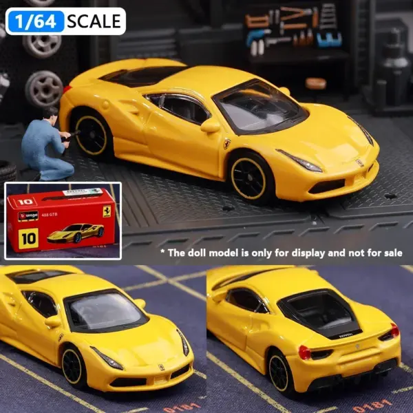 Bburago 1:64 Ferrari Model Car Set - Image 34