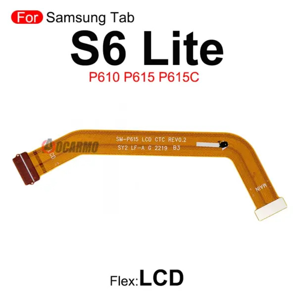 Samsung Galaxy Tab S6 Lite P610 P615 Flex Cable - Image 7