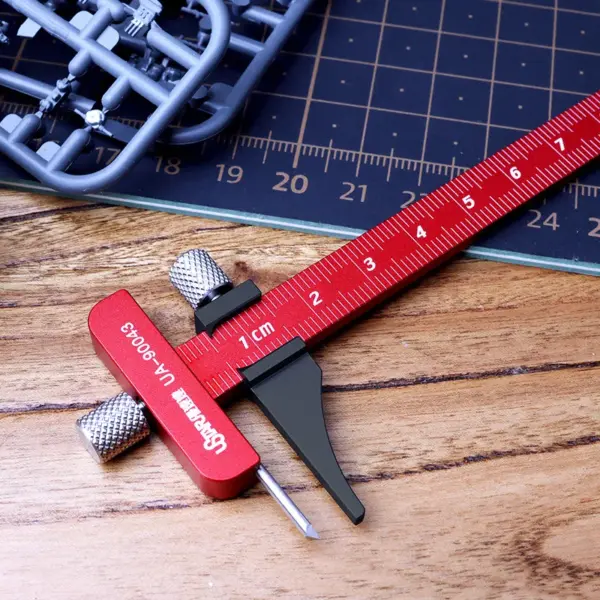 Aluminum Alloy Carving Ruler for Model Engraving - Image 4