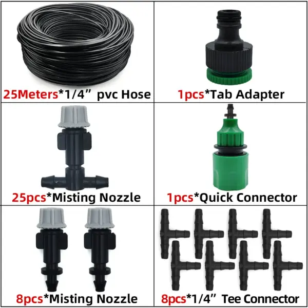 5M-30M Outdoor Misting Cooling System - Image 17