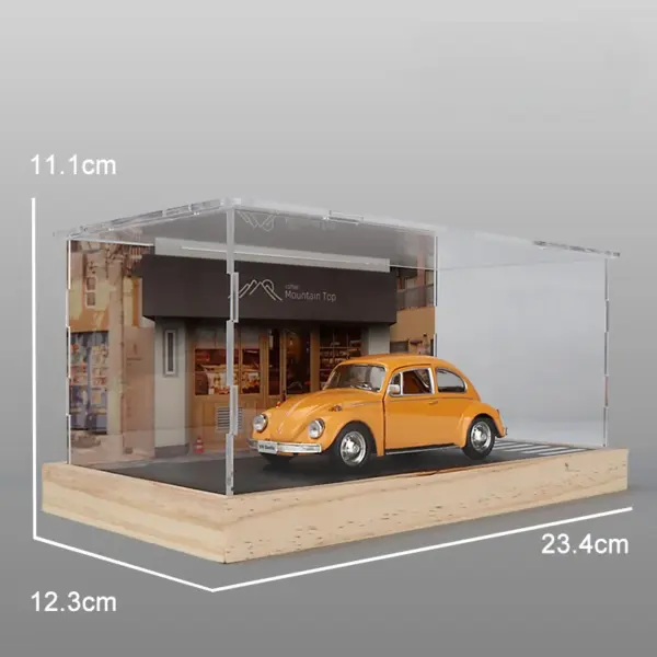 Acrylic Wood Parking Lot Model for 1/32 Scale - Image 3