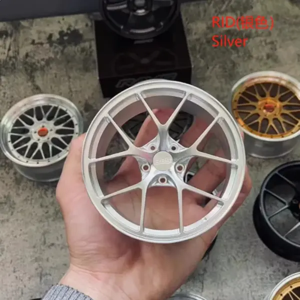 BBS Metal Wheel Model Car Ornament - Image 7