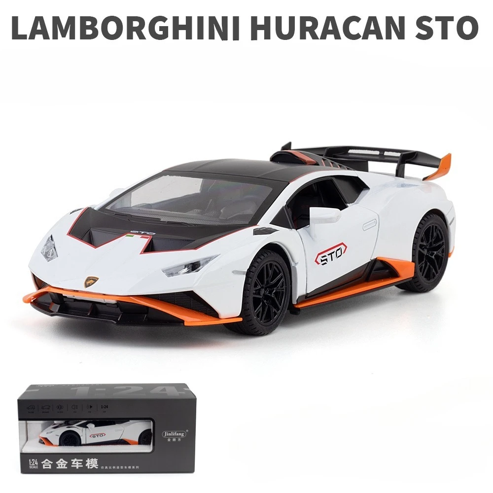 Alloy 1:24 Lambo Huracan STO Diecast Model 9 Alloy 1:24 Lambo Huracan STO Diecast Model - Image 9