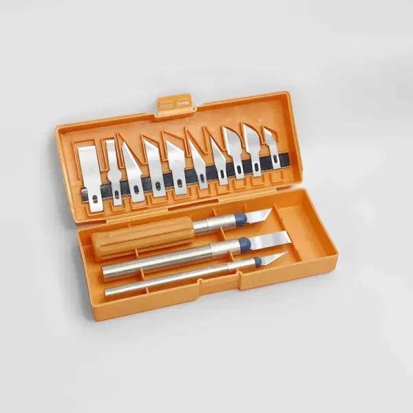 13-Piece Precision Metal Carving Knife Set - Image 8