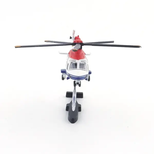 AW139 Helicopter Diecast Model 1:64 Scale - Image 3