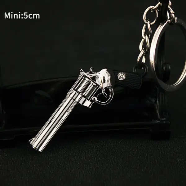 PUBG Mini Gun Metal Keychain Accessory - Image 3