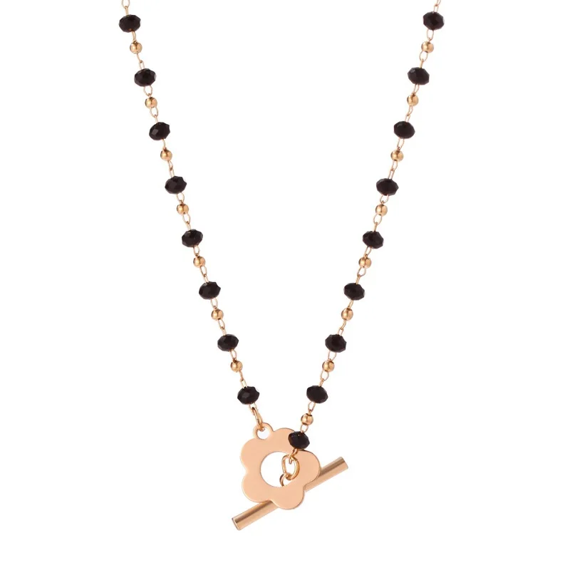 Boho Colorful Bead Necklace with Heart Pendant 5 Boho Colorful Bead Necklace with Heart Pendant - Image 5