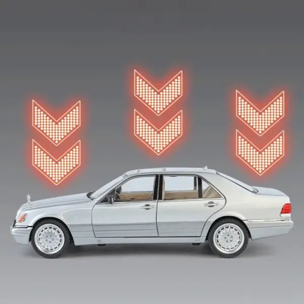 1:24 Alloy W140 S320 SEL Diecast Model Car - Image 6