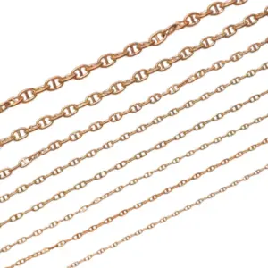 Copper Railing Chain for RC Boats 300mm