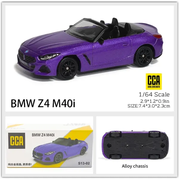 1:64 BMW M4 GT3 Diecast Model Car - Image 9