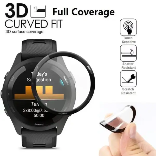 100PCS 3D Curved Screen Protector for Garmin - Image 4