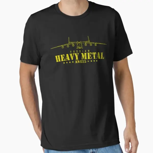 An-225 Mriya Men's Cotton T-Shirt - Image 8