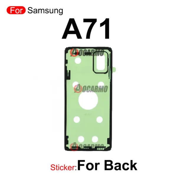 Samsung Galaxy A71 Fullset Stickers - Image 3