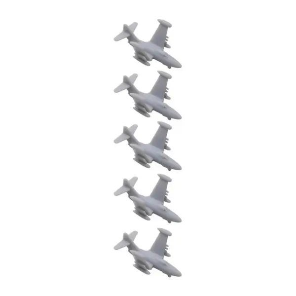 5PCS F9F Panther Resin Aircraft Models 1/2000-1/350 - Image 8