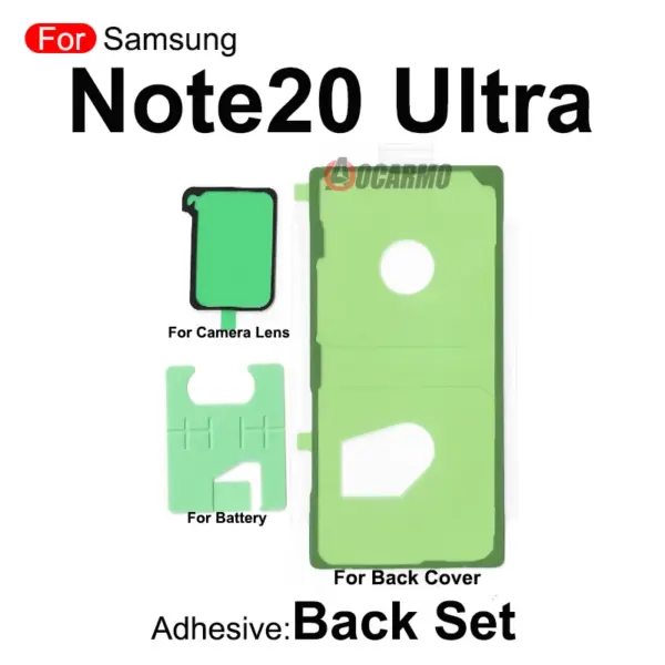 Samsung Galaxy Note 20 Ultra Full Sticker Set - Image 10