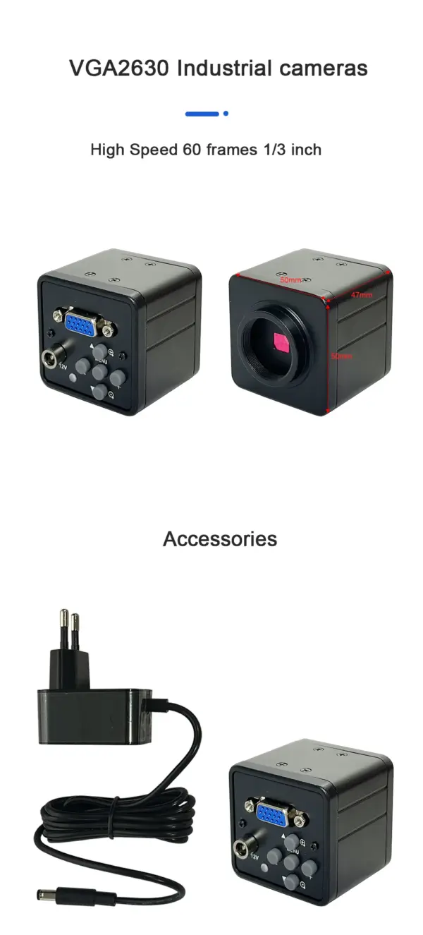 HD1080P HDMI VGA Industrial Microscope Camera - Image 6