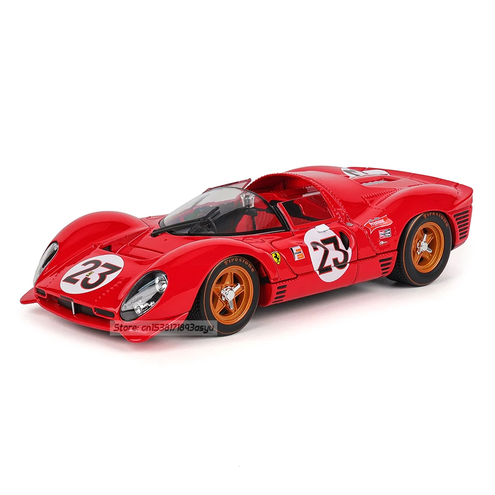 Bburago 1:24 Ferrari 330 P4 Daytona Model Car 3 Bburago 1:24 Ferrari 330 P4 Daytona Model Car - Image 3