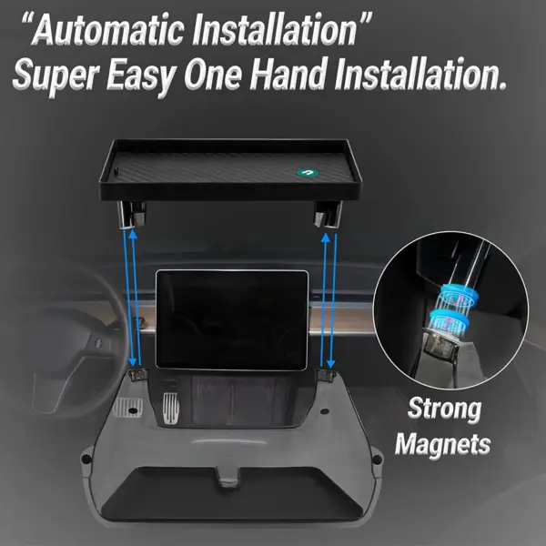 Tesla Model Y and Model 3 Highland Center Console Organizer - Image 6