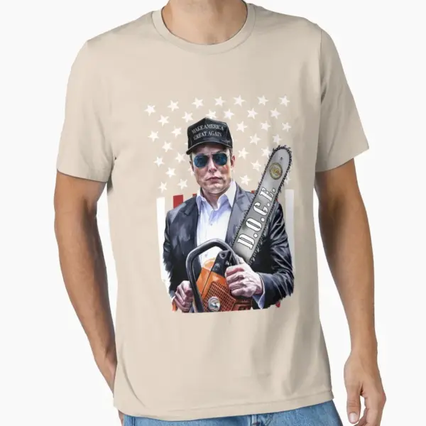 Doge Coin Graphic T-Shirt for Men - Image 7
