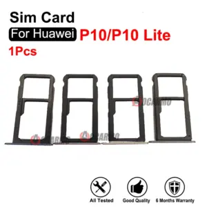 Huawei P10 Lite SIM Card Tray Slot Holder Black or Colorful
