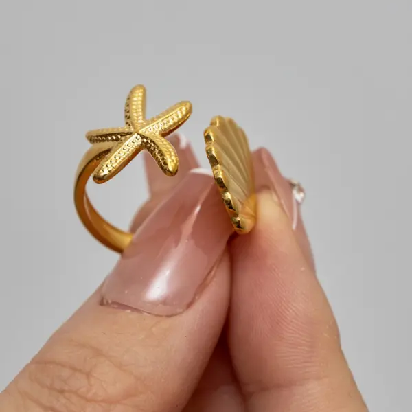 Classic Stainless Steel Geometric Rings for Women - Image 3