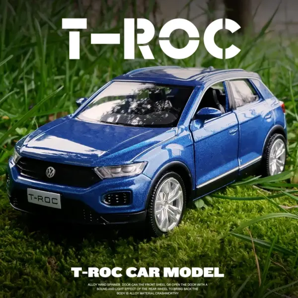 1:36 Volkswagen T-ROC SUV Diecast Model Car - Image 2