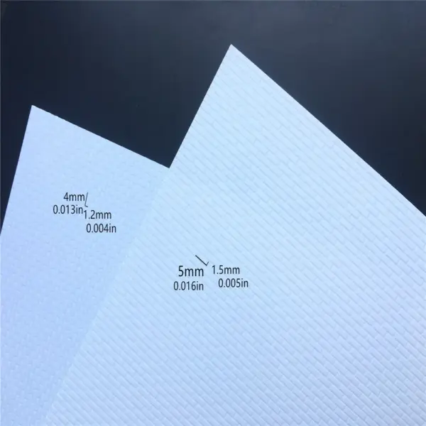 ABS Sheets Set for Architectural Models 20x30cm - Image 4